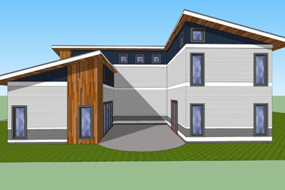 Photo for Modern House Plan #518-9 - 4 bed, 3 bath
