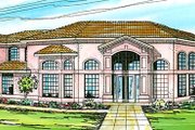 Mediterranean Style House Plan - 5 Beds 3.5 Baths 3327 Sq/Ft Plan #124-234 