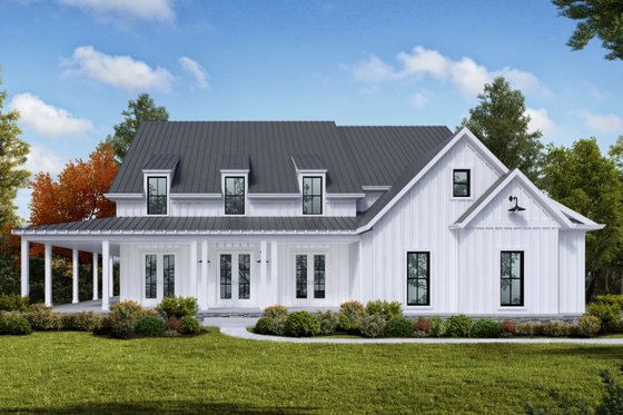 Colonial Style House Plan - 4 Beds 3.5 Baths 3253 Sq/Ft Plan #54-138 ...