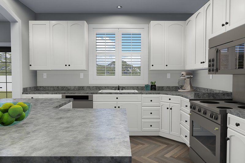 House Design - Interior - Kitchen for Traditional House Plan #1060-46 - 3 bed, 2.5 bath