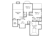 European Style House Plan - 4 Beds 3 Baths 2532 Sq/Ft Plan #927-405 