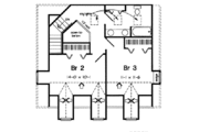 Country Style House Plan - 3 Beds 2.5 Baths 2837 Sq/Ft Plan #312-598 