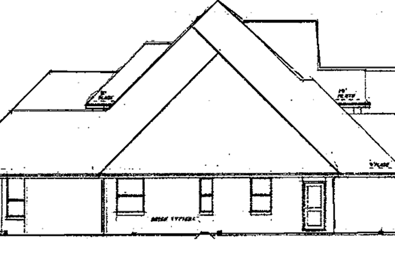 Dream House Plan - Exterior - Other Elevation for Traditional House Plan #52-241 - 4 bed, 4.5 bath