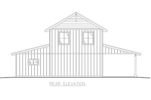 Exterior - Front Elevation 4 for Craftsman House Plan #117-982 - 1 bed, 1 bath