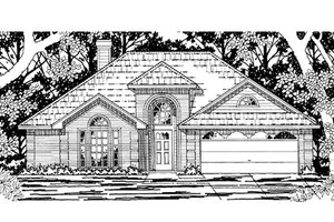 Traditional Exterior - Front Elevation Plan #42-238