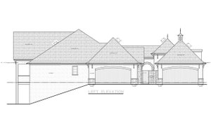 Exterior - Other Elevation for European House Plan #20-2478 - 4 bed, 4.5 bath
