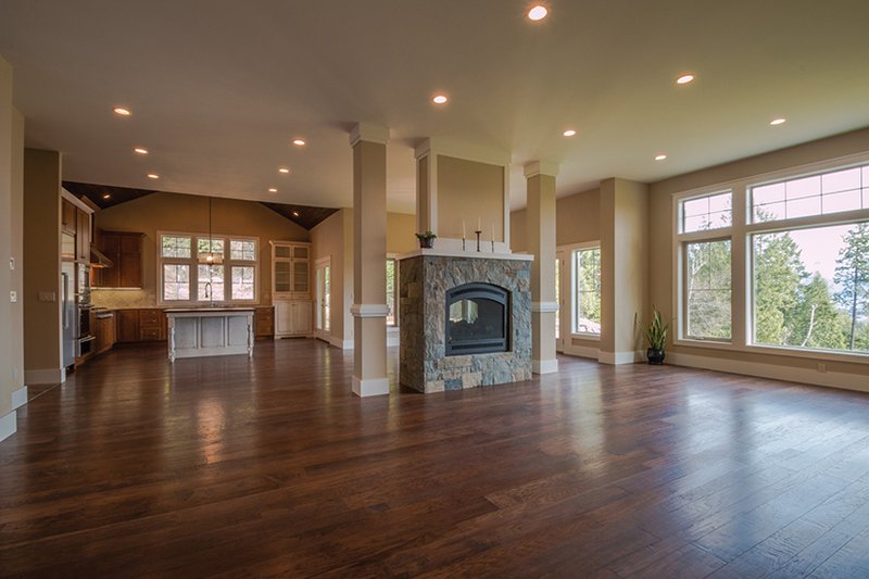 Dream House Plan - Interior - Family Room for Craftsman House Plan #928-280 - 3 bed, 3.5 bath