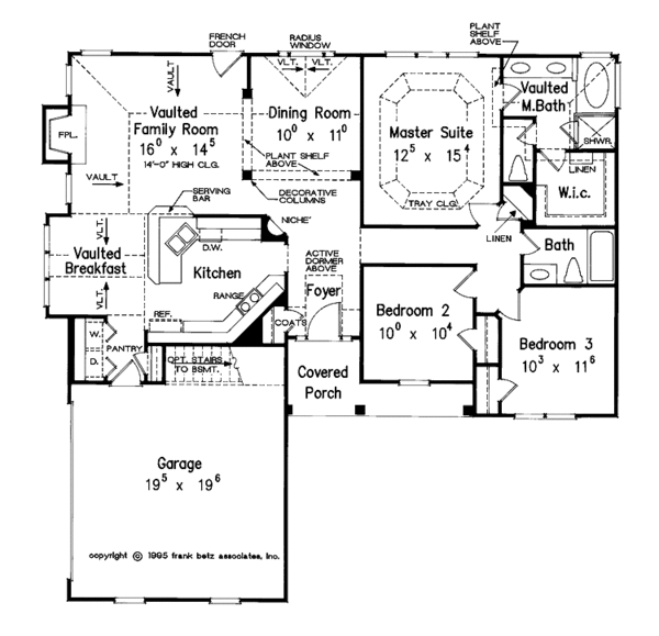 House Plan Design - Country Floor Plan - Main Floor Plan #927-658