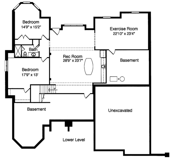 Country Floor Plan - Main Floor Plan #46-702