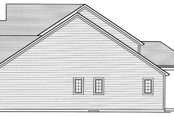 Exterior - Other Elevation for Traditional House Plan #46-861 - 4 bed, 3.5 bath