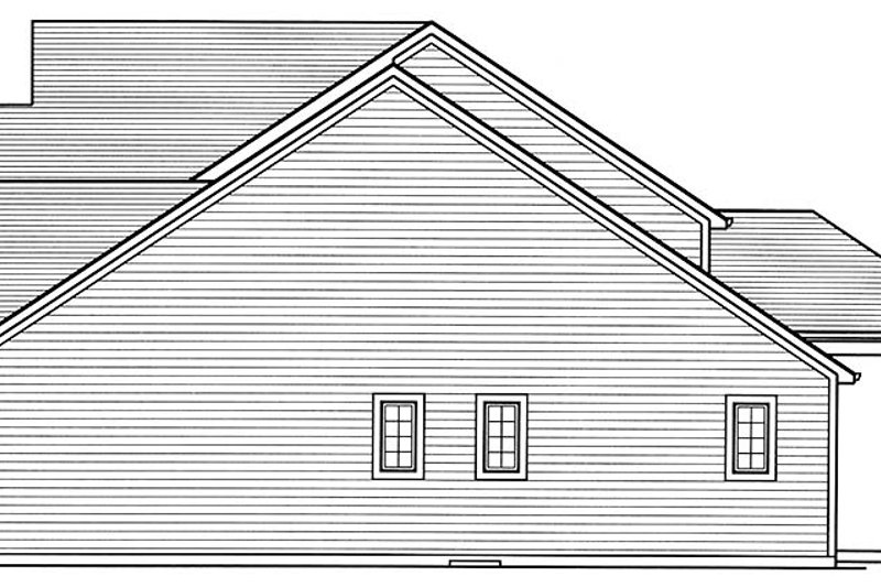 Home Plan - Exterior - Other Elevation for Traditional House Plan #46-861 - 4 bed, 3.5 bath