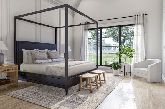 Interior - Master Bedroom for Modern House Plan #455-575 - 5 bed, 5 bath