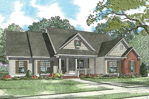 Country Exterior - Front Elevation Plan #17-2478