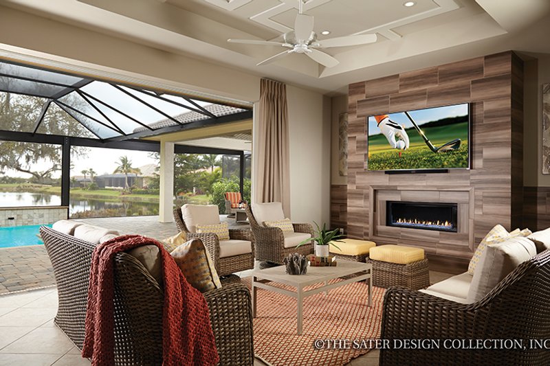 Architectural House Design - Florida Room