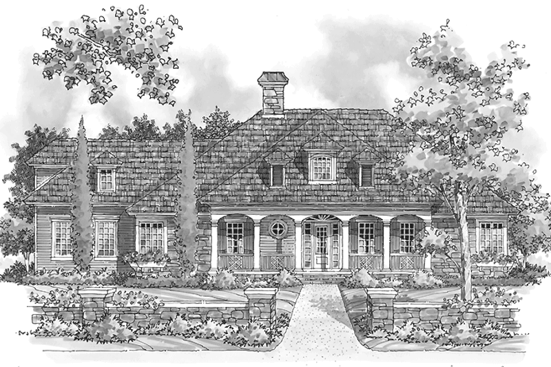 Classical Style House Plan - 3 Beds 2.5 Baths 1989 Sq/Ft Plan #930-226 ...