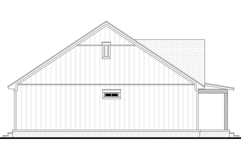 Dream House Plan - Exterior - Other Elevation for Farmhouse House Plan #430-343 - 2 bed, 2 bath