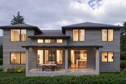 Contemporary Style House Plan - 5 Beds 4.5 Baths 4435 Sq/Ft Plan #1066-296 