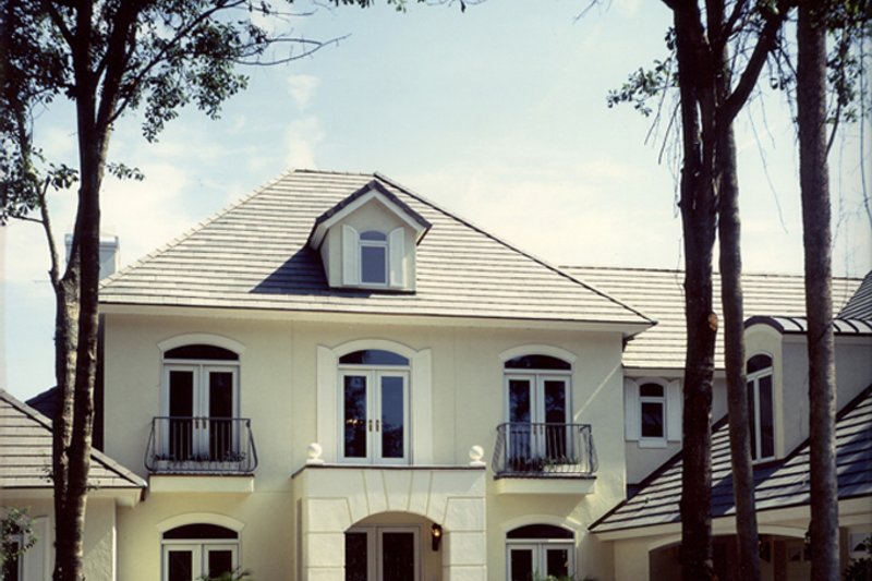 Dream House Plan - Exterior - Front Elevation 4 for Mediterranean House Plan #417-796 - 4 bed, 4 bath