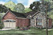 Country Style House Plan - 2 Beds 2 Baths 1426 Sq/Ft Plan #17-3166 