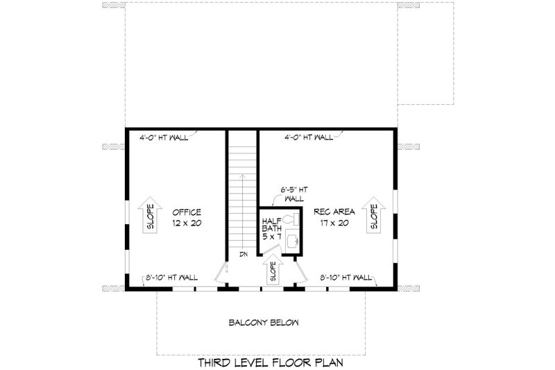 Dream House Plan - Floor Plan - Other Floor for Beach House Plan #932-1093 - 3 bed, 3.5 bath