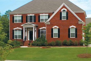 Exterior - Front Elevation 3 for Classical House Plan #927-60 - 5 bed, 4 bath