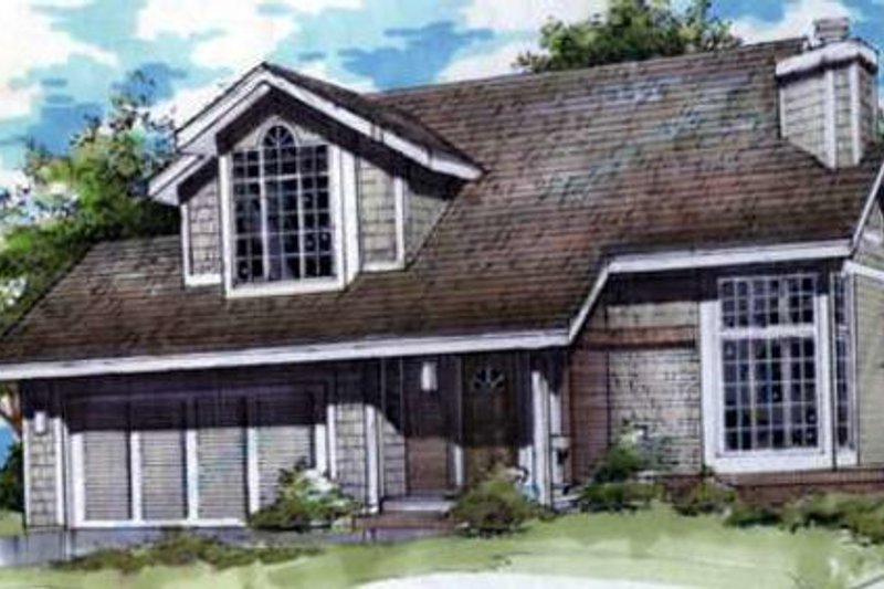 Home Plan - Traditional Exterior - Front Elevation Plan #320-371