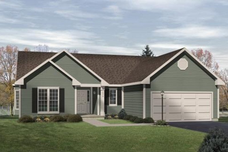 Home Plan - Traditional Exterior - Front Elevation Plan #22-101