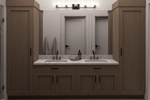 Interior - Master Bathroom 1 for Barndominium House Plan #455-723 - 5 bed, 4 bath