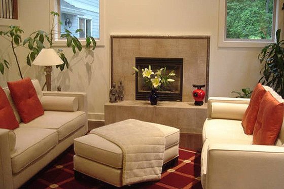 Interior - Family Room for Craftsman House Plan #48-107 - 4 bed, 2.5 bath