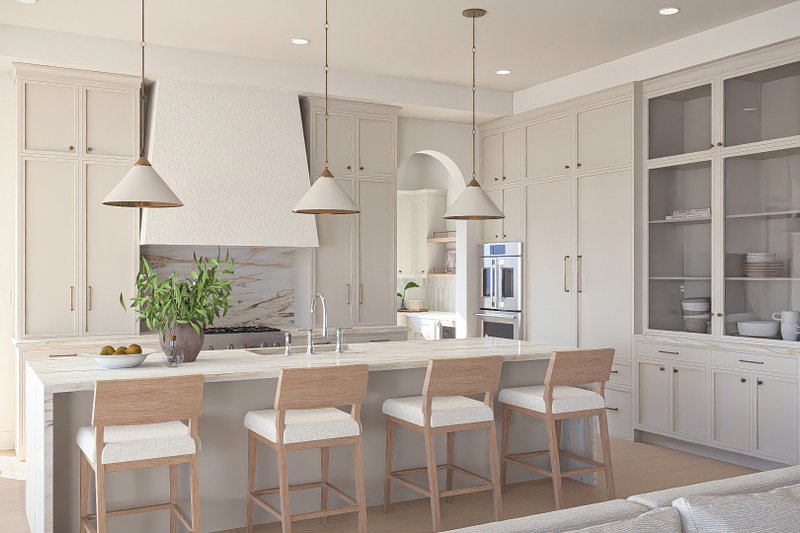 Dream House Plan - Interior - Kitchen for Beach House Plan #455-810 - 5 bed, 7 bath