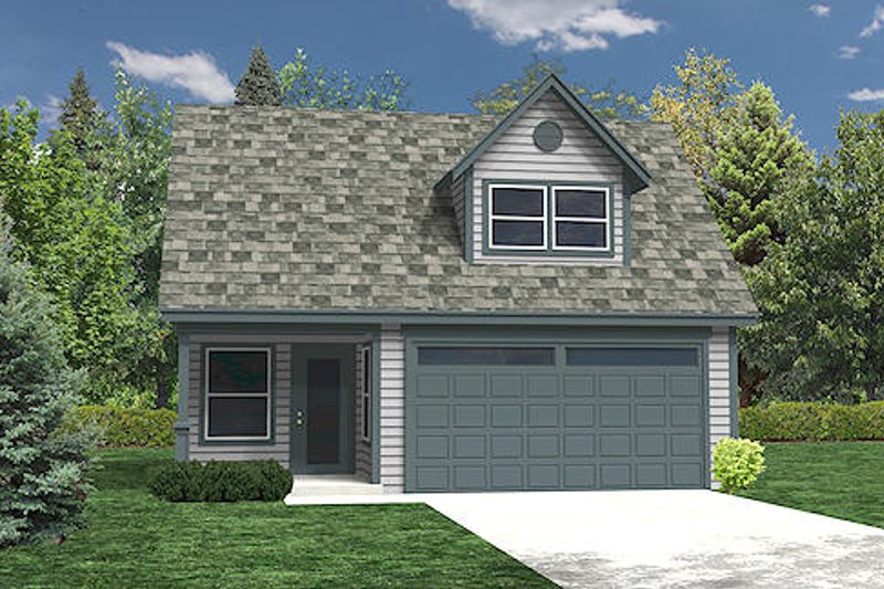 Traditional Style House Plan - 0 Beds 0 Baths 1058 Sq/Ft Plan #118-117