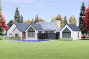 Modern Style House Plan - 4 Beds 4.5 Baths 4081 Sq/Ft Plan #1096-13 