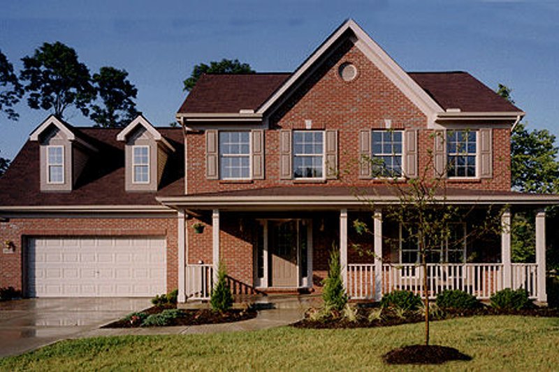 Dream House Plan - Traditional Exterior - Front Elevation Plan #46-122