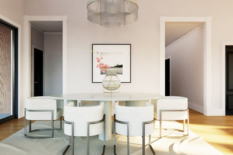 House Design - Interior - Dining Room for Contemporary House Plan #1064-336 - 3 bed, 2.5 bath