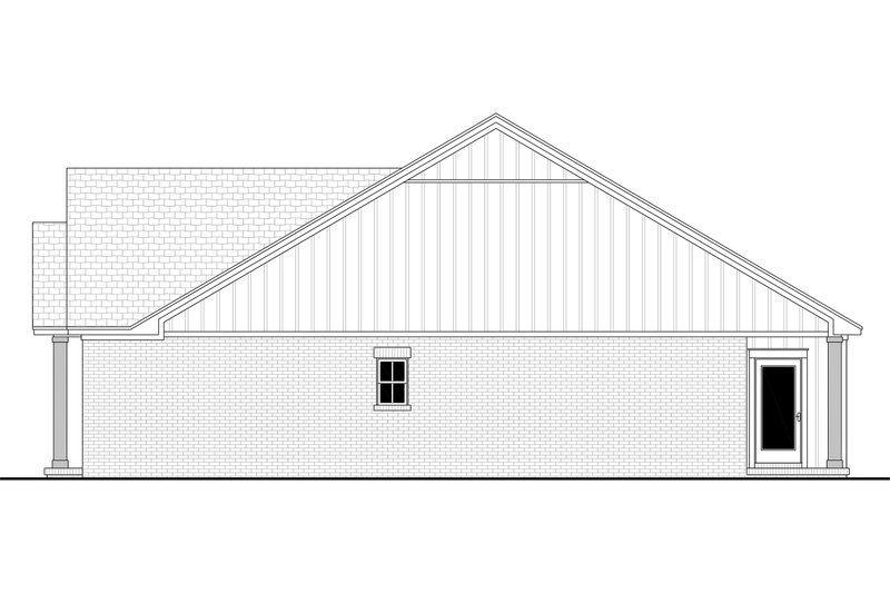Home Plan - Exterior - Other Elevation 1 for Farmhouse House Plan #430-433 - 3 bed, 2 bath