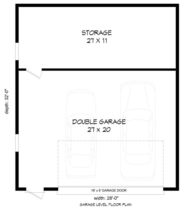 House Blueprint - Craftsman Floor Plan - Main Floor Plan #932-1383