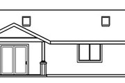 Craftsman Style House Plan - 2 Beds 2 Baths 1321 Sq/Ft Plan #124-725 