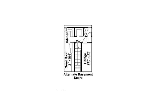 Architectural House Design - Contemporary Floor Plan - Other Floor Plan #124-624
