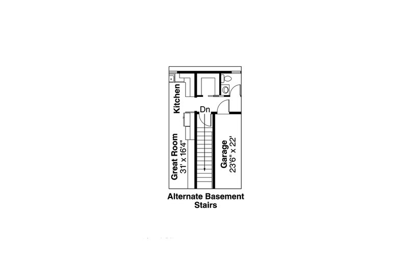 Home Plan - Floor Plan - Other Floor for Contemporary House Plan #124-624 - 3 bed, 2.5 bath