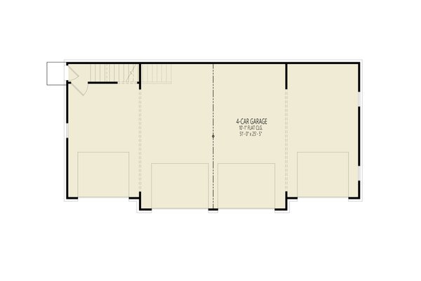 House Blueprint - Farmhouse Floor Plan - Main Floor Plan #54-670