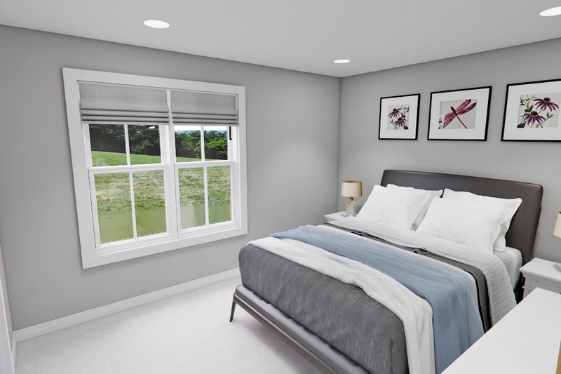 Dream House Plan - Interior - Bedroom 1 for Craftsman House Plan #51-1289 - 3 bed, 3.5 bath