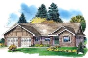 Traditional Style House Plan - 3 Beds 2 Baths 1668 Sq/Ft Plan #18-325 