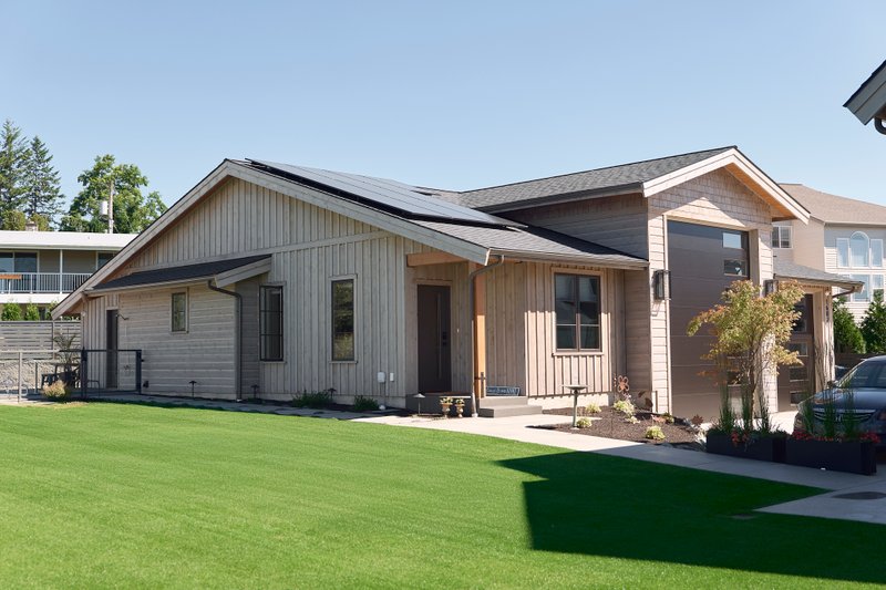 House Blueprint - Exterior - Other Elevation for Traditional House Plan #1070-179 - 1 bed, 2 bath