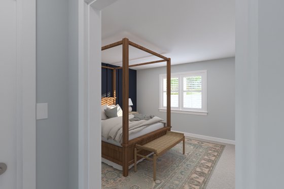 Interior - Master Bedroom for Craftsman House Plan #1060-461 - 3 bed, 3 bath