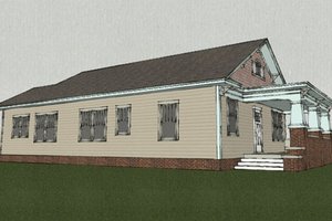 Exterior - Other Elevation for Craftsman House Plan #461-7 - 3 bed, 2 bath