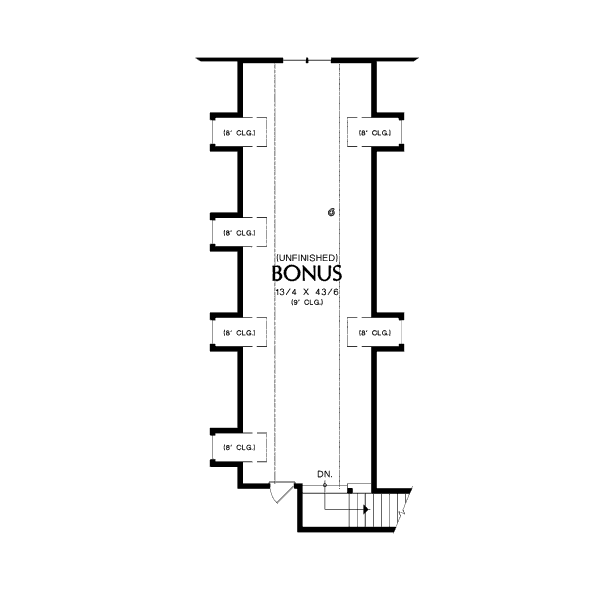 Architectural House Design - European Floor Plan - Other Floor Plan #48-430