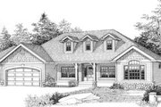 Ranch Style House Plan - 4 Beds 3.5 Baths 2960 Sq/Ft Plan #53-303 