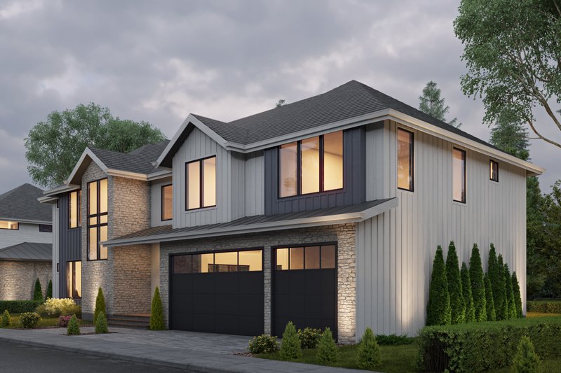 Architectural House Design - Exterior - Other Elevation for Contemporary House Plan #1066-205 - 5 bed, 4.5 bath