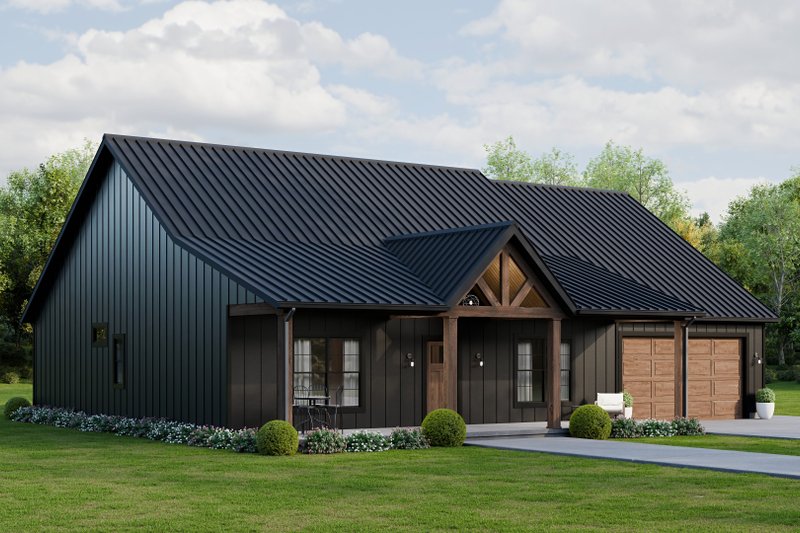 Dream House Plan - Exterior - Front Elevation 5 for Country House Plan #1089-66 - 3 bed, 2 bath