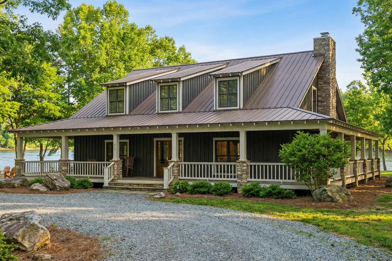 Home Plan - Country Exterior - Front Elevation Plan #17-653